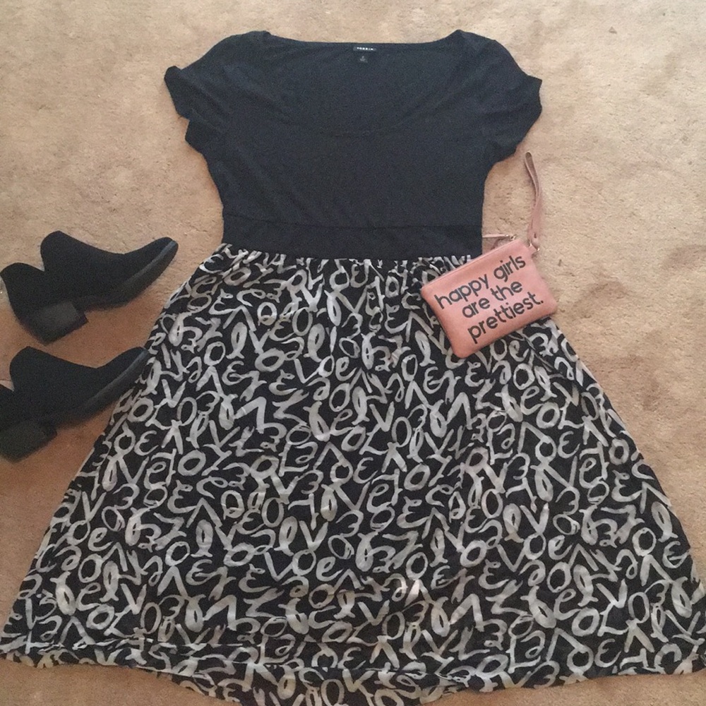 LOVE Script Dress